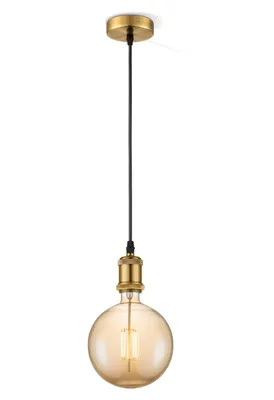 Produktbild von Home Sweet Home Hängeleuchte Vintage Globe - G180 - dimmbar E27 Amber