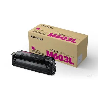 A Samsung toner cartridge and its box are displayed against a white background.