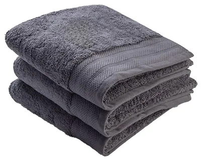 Image de ARTG - Serviette « Excellent Deluxe » LT4191 (taille unique) (gris foncé)