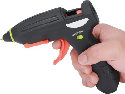 Obrázok produktu pre Lepiaca pištoľ Mini akumulátorová USB dobíjacia súprava s 5 ks tyčiniek DIY remeselné nástroje 3,7 V