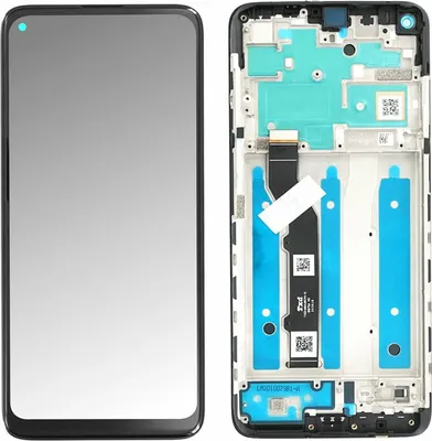 Produktbild von Original LCD Display Touchscreen Bildschirm Rahmen Schwarz für Motorola Moto G9 Plus XT2087