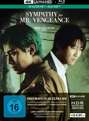 Produktbild von Sympathy for Mr. Vengeance (4K Ultra HD + Blu-ray, Limited Collector's Edition im Mediabook)