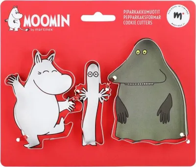 Produktbild von Martinex - Moomin Cookie Ausstechformen 3-set