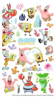 Produktbild von Ministicker SpongeBob & Freunde 26-tlg.
