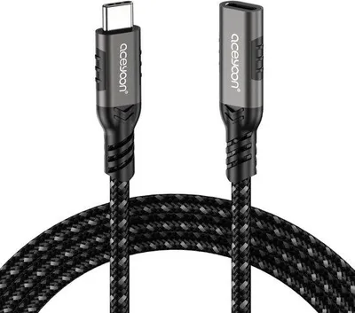 Productafbeelding van USB-C verlengkabel 1,5m - 8K @60Hz - 240W 20Gbps - ultrasnelle gegevensoverdracht
