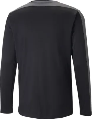 Produktbild von Puma Fit Langarm Trainingsshirt Herren schwarz grau Gr XXL