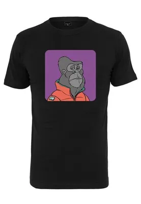Image de Mr. Tee Tee Multi Gorille ennuyé noir - XS