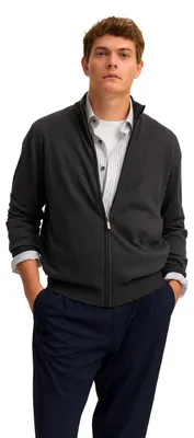 Produktbild von bugatti Herren Strickjacke 7600-85510D Regular Fit Baumwolle Basic Essentials