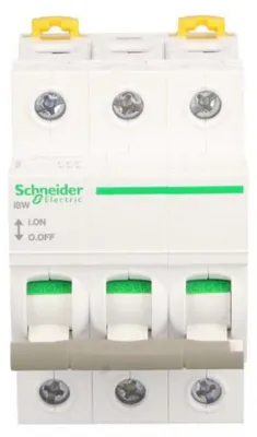Immagine prodotto di Interruttore su guida DIN Schneider Electric A9S65340 iSW 3P 40A