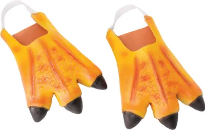 Produktbild von Bristol Novelty Karneval-Hühnerfüße BN1292 (Einheitsgröße) (Gelb)