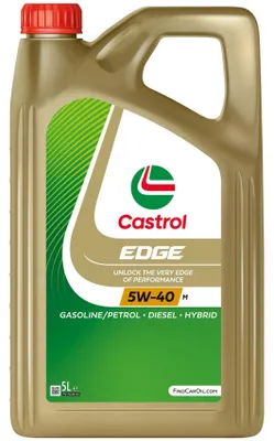 Produktbild von CASTROL EDGE M für 5W-40 5 Liter Motoröl Motorenöl Synthetisch Longlife-04 C40 511 00 9.55535-S2 Öl