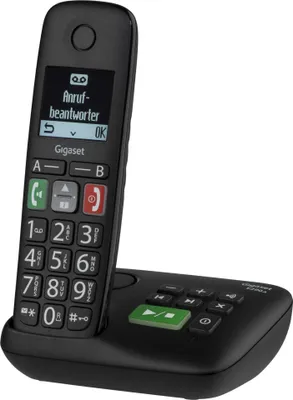 Produktbild von E290A schwarz Schnurloses Telefon