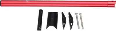 Image de Tige de selle de vélo en alliage d'aluminium 33,9 mm pliable vélo route VTT tige de selle TubeRed
