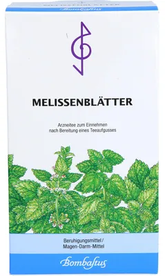 Produktbild von Bombastus Melissenblätter bei nervös bedingten Einschlafstörungen sowie funktionellen Magen-Darm-Beschwerden, 50 g Tee