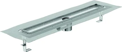 Obrázok produktu pre Aerocompact Showerdrain E+ odtoková lišta, výška 900 mm, mriežka 1004 mm, celková dĺžka 50 mm, 1 ks.
