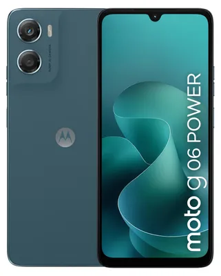 Produktbild von Motorola moto g06 power , 17,5 cm (6.88"), 4 GB, 256 GB, 50 MP, Android 15, Blau