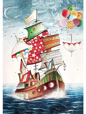 Produktbild von MAGNOLIA Puzzle Svoborn Svoborn Ship 1000 Stü ck