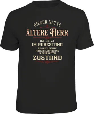 Obrázok produktu pre Dôchodok - Textil - Milý starší pán
