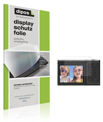 Produktbild von 4x Schutzfolie für WOWAWOLA Z006 matt Displayschutzfolie Folie Display Schutz dipos