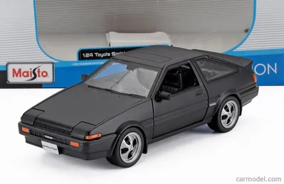 Image de Maisto, modèle réduit de la Toyota AE86 de 1979, échelle 1:24, accessoires de modélisme