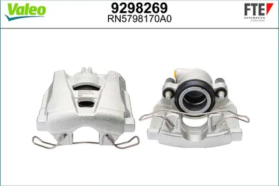 Produktbild von FTE Bremssattel Vorne Rechts für AUDI A4 Avant (8K5, B8) Ø57mm Grau 9298269