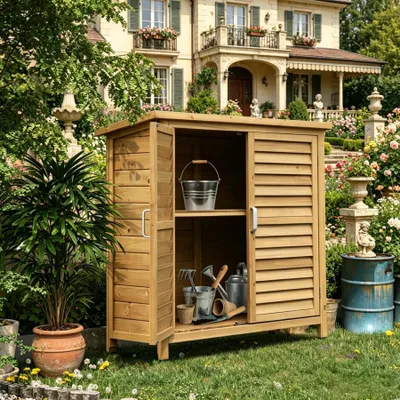 Produktbild von Außenlagerschrank,Werkzeugaufbewahrungsschrank,Werkzeugschuppen,Außen Shed