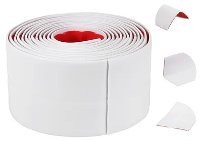 Eckenschutzleiste selbstklebend, 6 cm x 3 m, flexibel, weiß
