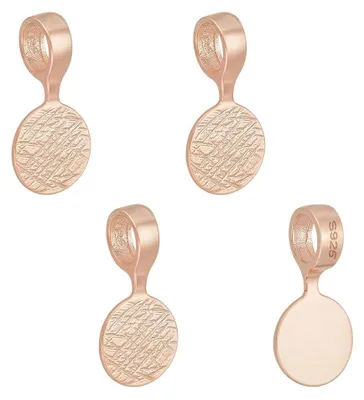 Immagine prodotto di Solidchoice - 4 ciondoli in argento sterling 925 per la creazione di gioielli