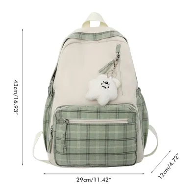 Produktbild von Niedlicher Rucksack, Büchertasche, Schultasche, Freizeitrucksack, Reiserucksack