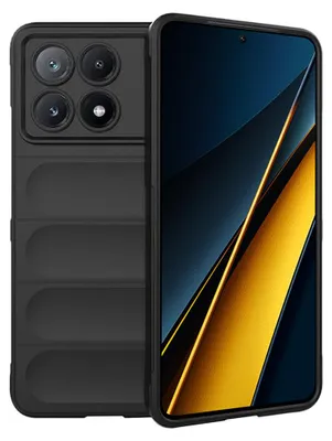 Produktbild von Techsuit Magic Shield Back Cover Hülle für Xiaomi Poco X6 Pro - Schwarz