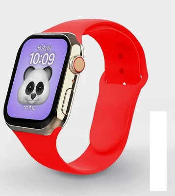 Obrázok produktu pre Swissten - silikónový remienok pre Apple Watch 42-49 mm (červený)