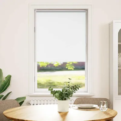 Immagine prodotto di vidaXL Tenda a rullo oscurante Bianco 75x150cm Larghezza del tessuto 70,7 cm Poliestere