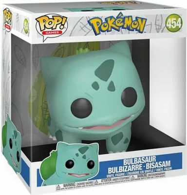 Produktbild von Pokemon - Bulbasaur Bulbizarre Bisasam 454 - Funko Pop! - Vinyl Figur