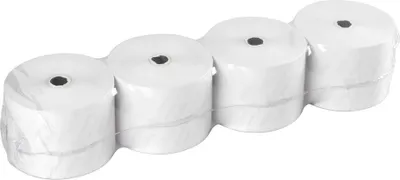 Image de Rouleaux de papier thermique pour distributeurs, 4 pcs - 55 g/m² - 60 mm x 90 m
