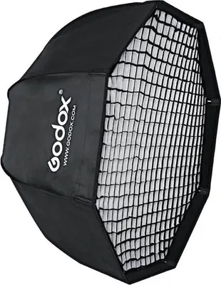 Immagine prodotto di Godox SB-GUE120 - Softbox da 120 cm con griglia da 120 cm