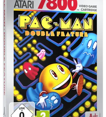 Image de Atari Pac-Man Double Feature ATARI7800+ compatible avec ATARI 2600+, 7800+ et 7800