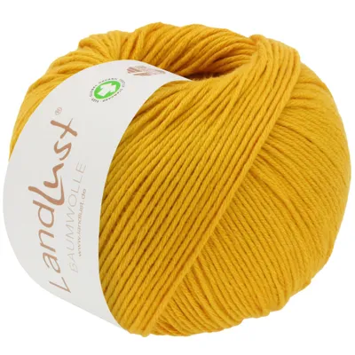 Produktbild von Lana Grossa Landlust Baumwolle GOTS, Farbe:006 - Goldgelb