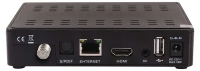 Immagine prodotto di RED OPTICUM Sloth S1 Ultra Sat Receiver con PVR I Ricevitore digitale satellitare HD 1080p - HDMI - LAN - USB - Audio coassiale I Alimentazione a 12V ideale per il campeggio
