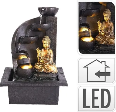 Zdjęcie produktu dla Home Elements Buddha Fountain Widok: po lewej