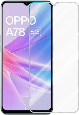 Obrázek produktu pro Cadorabo ochranná fólie pro OPPO A78 5G in CRYSTAL CLEAR Tvrzená fólie na displej s pancéřovou úpravou