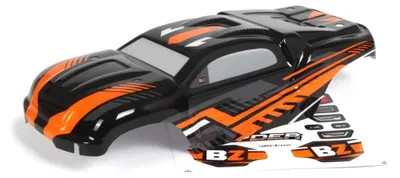 Imagen del producto de Carrocería pintada en  y naranja, escala 1/16