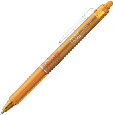 Image de PILOT BLRT-FRK7-AO PILOT FRIXION ball CLICKER Tintenroller apricot 0,4 mm, Schreibfarbe: orange, 1 St.