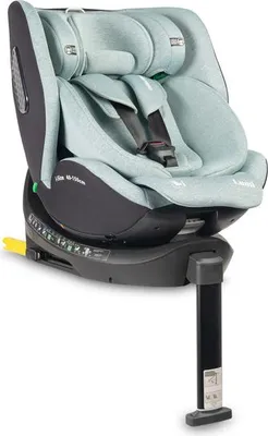 Caretero Lumi i-Size Autokindersitz, Grün, 40–150 cm, mit ISOFIX für Kinder