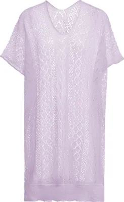 Image de Aleida Pull sans manches pour femmes - Lavande mélangé ; XS/S