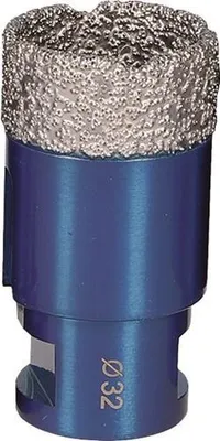 Produktbild von TECWERK Diamant-Fliesenbohrer PRO M14 D.32mm L.60,5mm 1-tlg.Sgmt-Anz.1 TW