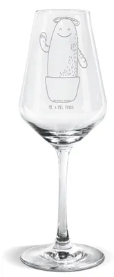 Produktbild von Mr. & Mrs. Panda Weinglas Kaktus Heilig - Transparent - Geschenk, wein glas, Weißweinkelch, Kakteen, Schwestern, Weißwein Kelch, Lustig, Schwester, Familie, Bruder