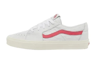 Produktbild von Vans Herrenschuhe SK8- Low Leder weiß Turnschuhe 44