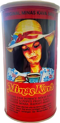Produktbild von Minas Kava - Kaffee gemahlen nach Balkan Art (500g)