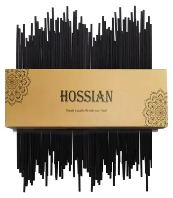 Diffuser-Sticks aus Rattan, 100 Stück, 23 cm, schwarz