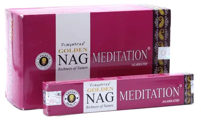 Meditations-Räucherstäbchen, 12 Packungen à 15 g = 180 g